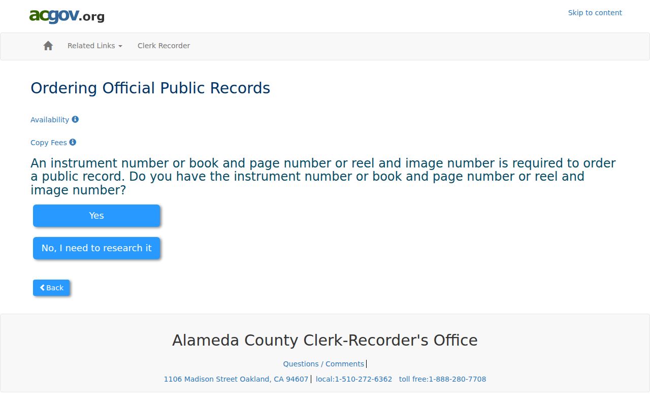 Albany street directory official public records index